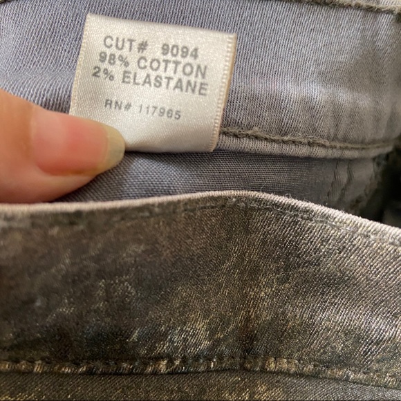 J Brand 901 Golden Snake Print Skinny Jeans 28 - Picture 8 of 11